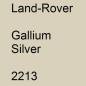 Preview: Land-Rover, Gallium Silver, 2213.